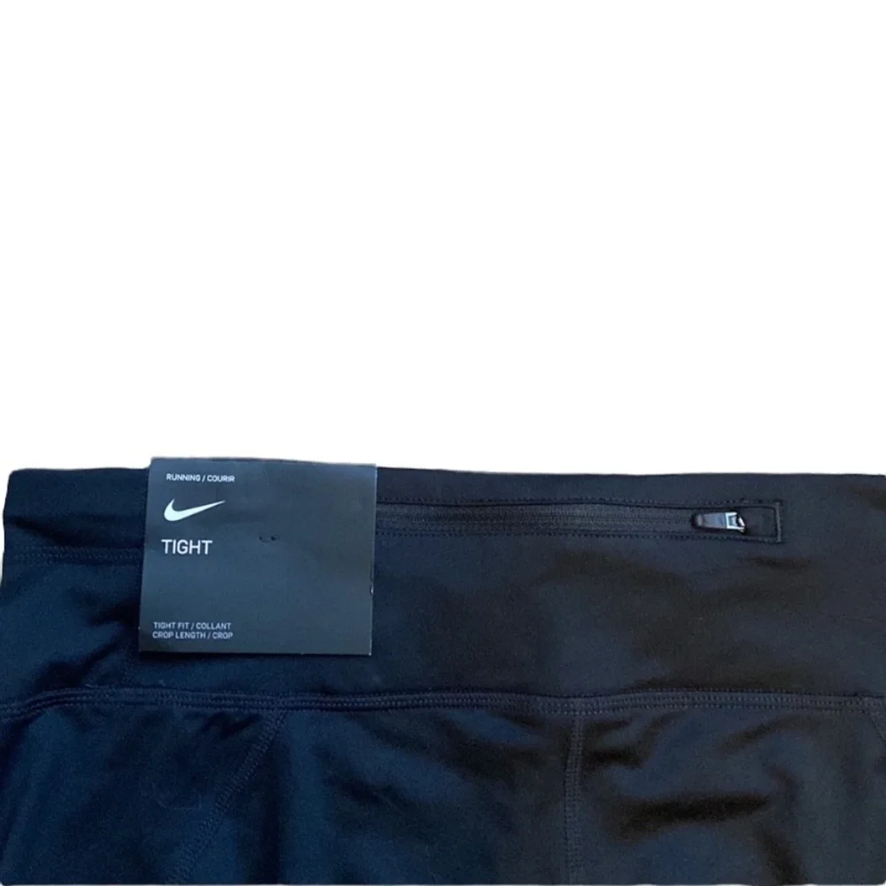 Nike Power Running Tight Black Size L New - Picture 7 of 8